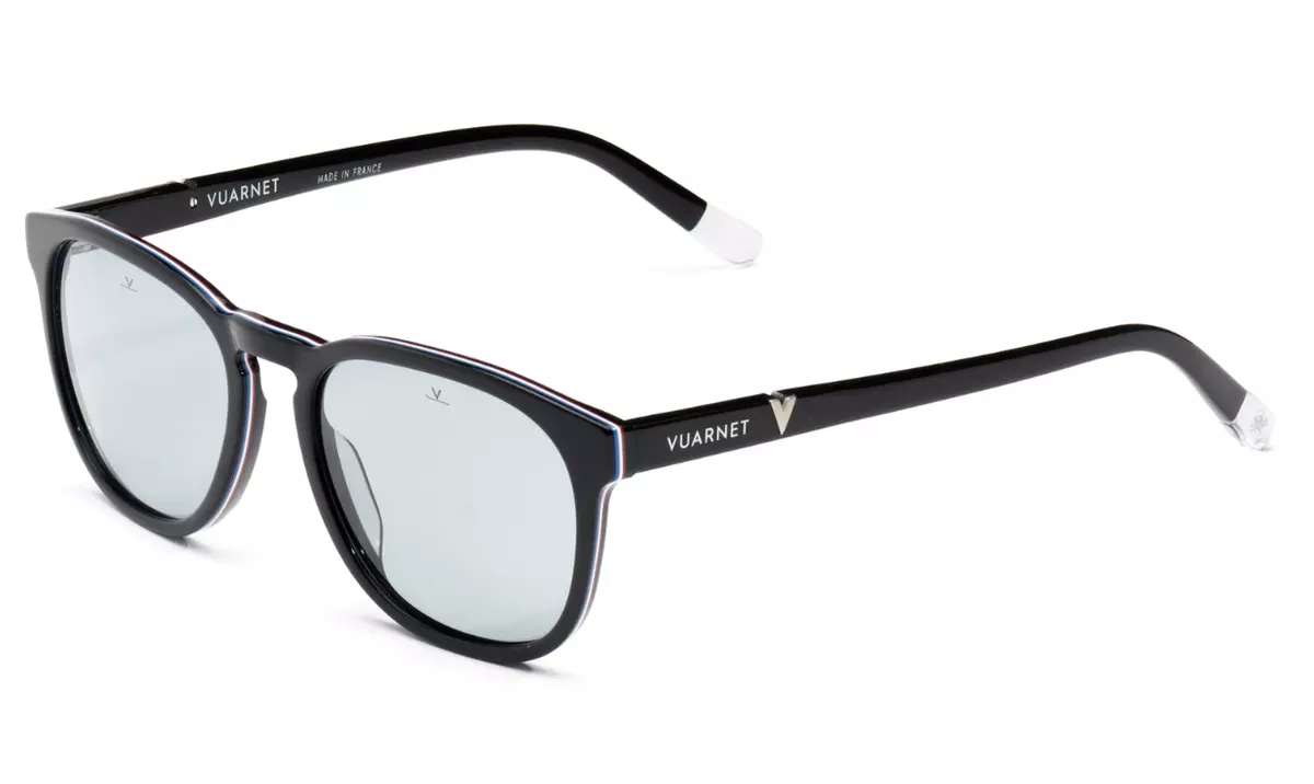 Vuarnet Sunglasses VL162200181B10 DISTRICT 1622 Black Pure Grey