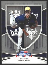 Josh Knoth #18 2024 Panini Crusade Silver Milwaukee Brewers