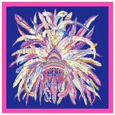 Luxury Women's Extra Large Luxury 130 cm × 130 cm Natural Silk Shawl Bandanna