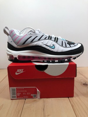 Nike - Women - W Air Max 98 - Pure Platinum/Aurora Green/Black - Nohble