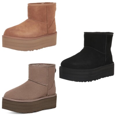 UGG Women's Classic Mini Platform Boot Authentic with Original Box