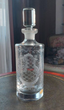 Kristall Karaffe geschliffen MOOSBAUER. Schwer. Schön!!! TOP Zustand