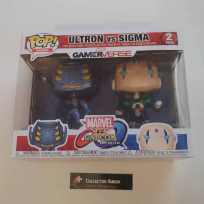 Funko Pop! Games Marvel Vs Capcom Ultron Vs Sigma 2 Pack Pop Vinyl Figure
