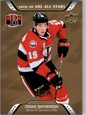 2020-21 Upper Deck AHL Gold #212 Drake Batherson AS /25 - NM-MT