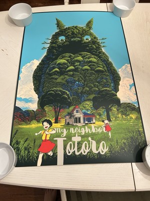 My Neighbor Totoro Raid71 x Bottleneck Gallery 24x36  X/125