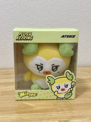 ATEEZ MINGI センイル MD キーリング ぬいぐるみ Ateez MIGHTEEZ Mingyo MINGI plush Keyring toy doll LINE FRIENDS