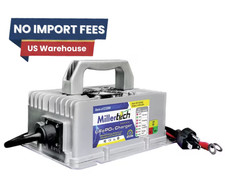 12V 20A On-Board Lithium Battery Charger IP65 Waterproof Marine Freeship USA