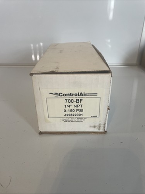 #ad CONTROL AIR ● 700 BF 0 150PSI ● Precision Air Pressure Regulator 《New In Box》 $70.92