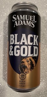 2024 SAM SAMUEL ADAMS BLACK & GOLD BOSTON BRUINS BEAR NHL HOCKEY CRAFT BEER CAN