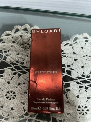 Bvlgari OMNIA EDP 0.34 oz 10 ml Eau de Parfum for Women RARE 2/3 Bottle
