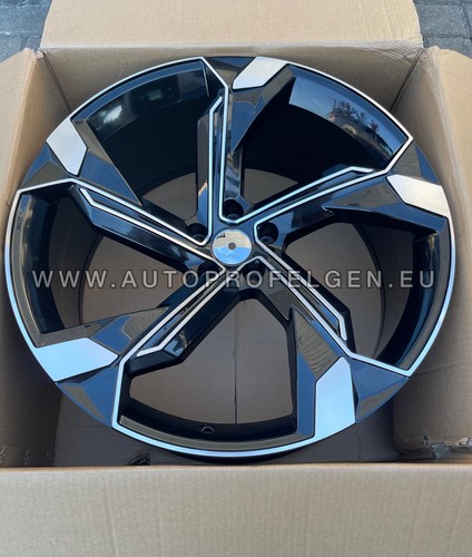 Neu Audi A6 Q7 S Style 18 Zoll Felgen 8j 5x112 ET35 Alufelgen Schwarz Silber x4