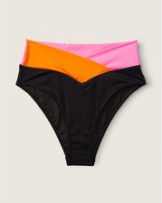 Victorias Secret PINK Swim High Waist V Bikini Bottom - Size L - NWT 