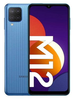 Samsung Galaxy M12 4/64GB LTE Blau ohne Simlock | Zustand: Sehr gut