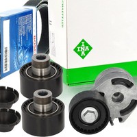 Bosch 6PK1340 Keilrippenriemen-Satz + Spanner FüR Fiesta Belingo Peugeot Ford