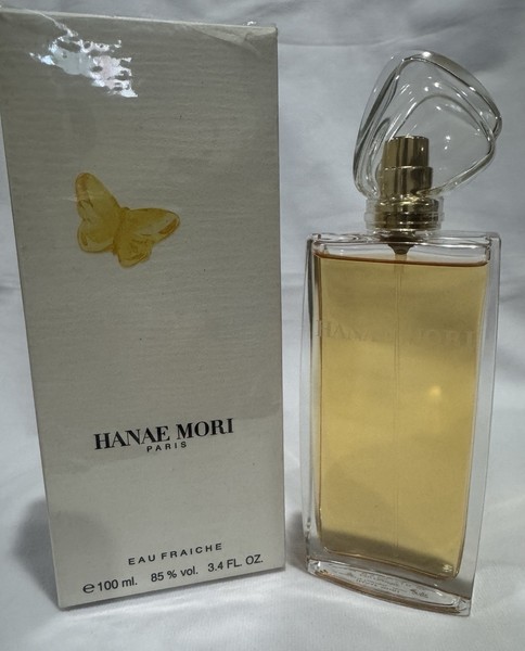 Perfume para mujer Hanae Mori Eau Fraiche 3,4 oz 100 ml vintage descontinuado nuevo