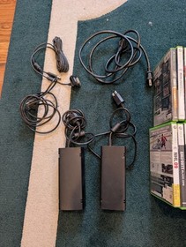 HUGE XBOX 360 S Lot w/ 40 Games, 2 Controllers, 2 Consoles, Cables - UNTESTED
