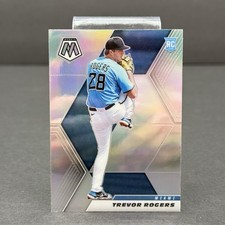 2021 Panini Mosaic Baseball Rookie Trevor Rogers #237 Silver Prizm (RC)