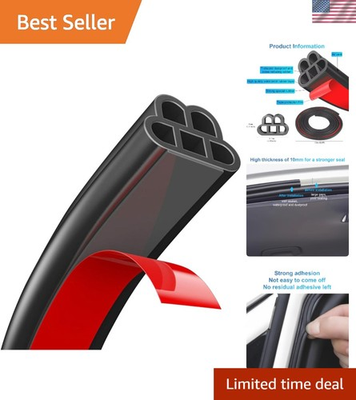 #ad #ad Double Layer Car Door Weather Stripping 52.5FT for Noise Reduction amp; Fuel Saving $46.39
