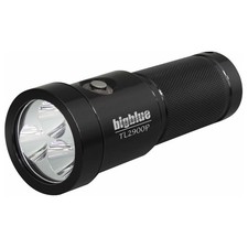 SF-1: bigblue TL2900P Lampa ręczna 2900 lm 10 stopni - ściemnialna - czarna błyszcząca