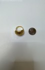Gold Tone Classic Dome Ring 12.5g — photo 2