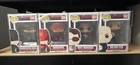 Netflix Daredevil S1 Funko Pop! Complete Set #119, 120, 121, 122 (VAULTED)