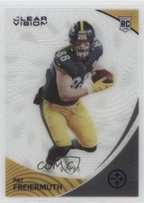 2021 Panini Chronicles Clear Vision Rookies Blue 68/99 Pat Freiermuth pe8