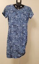 Michael Kors women's medium tie-dye patterned midi dress