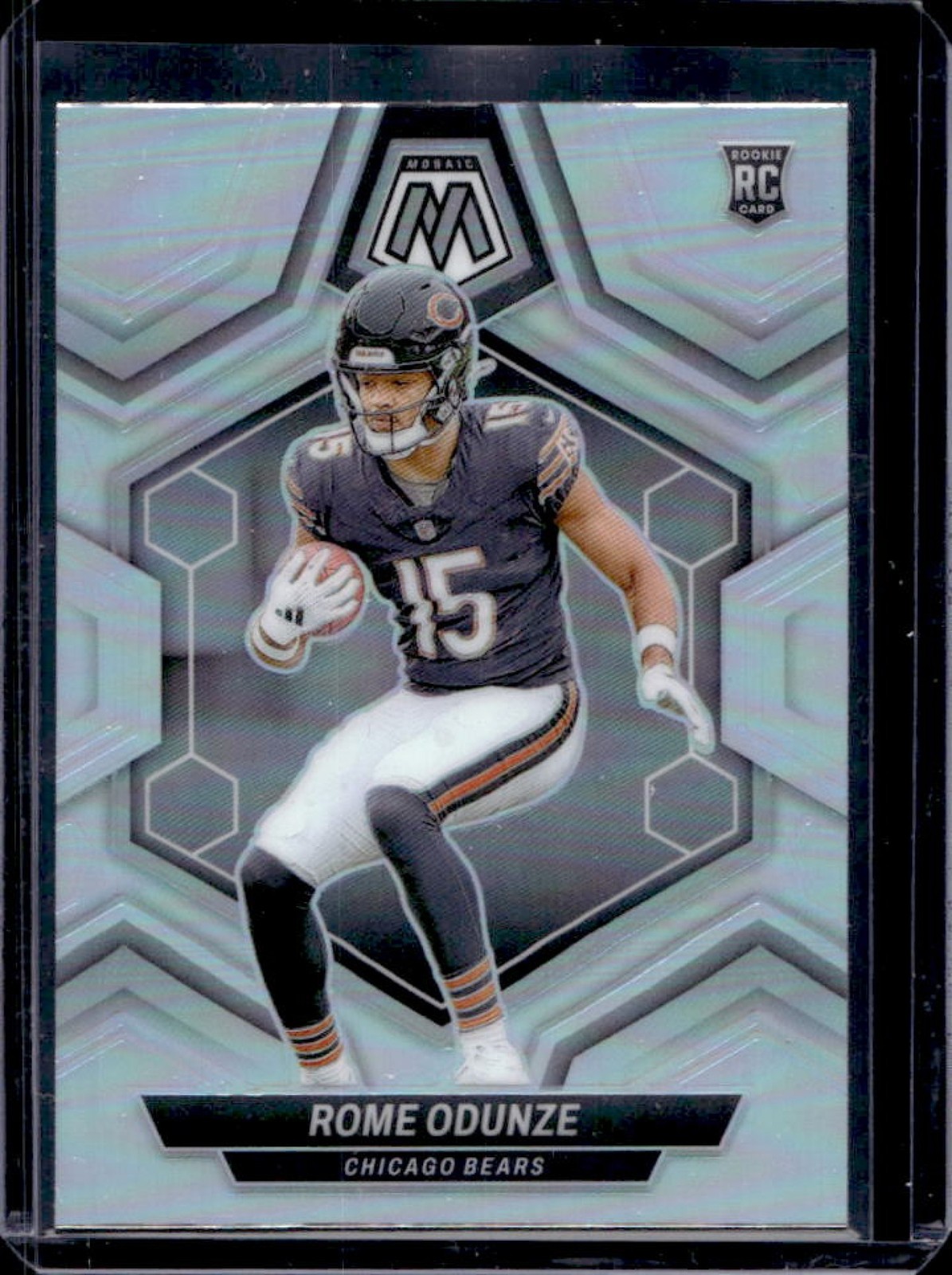 2024 Mosaic Rome Odunze RC Silver Prizm Rookie #309 Bears
