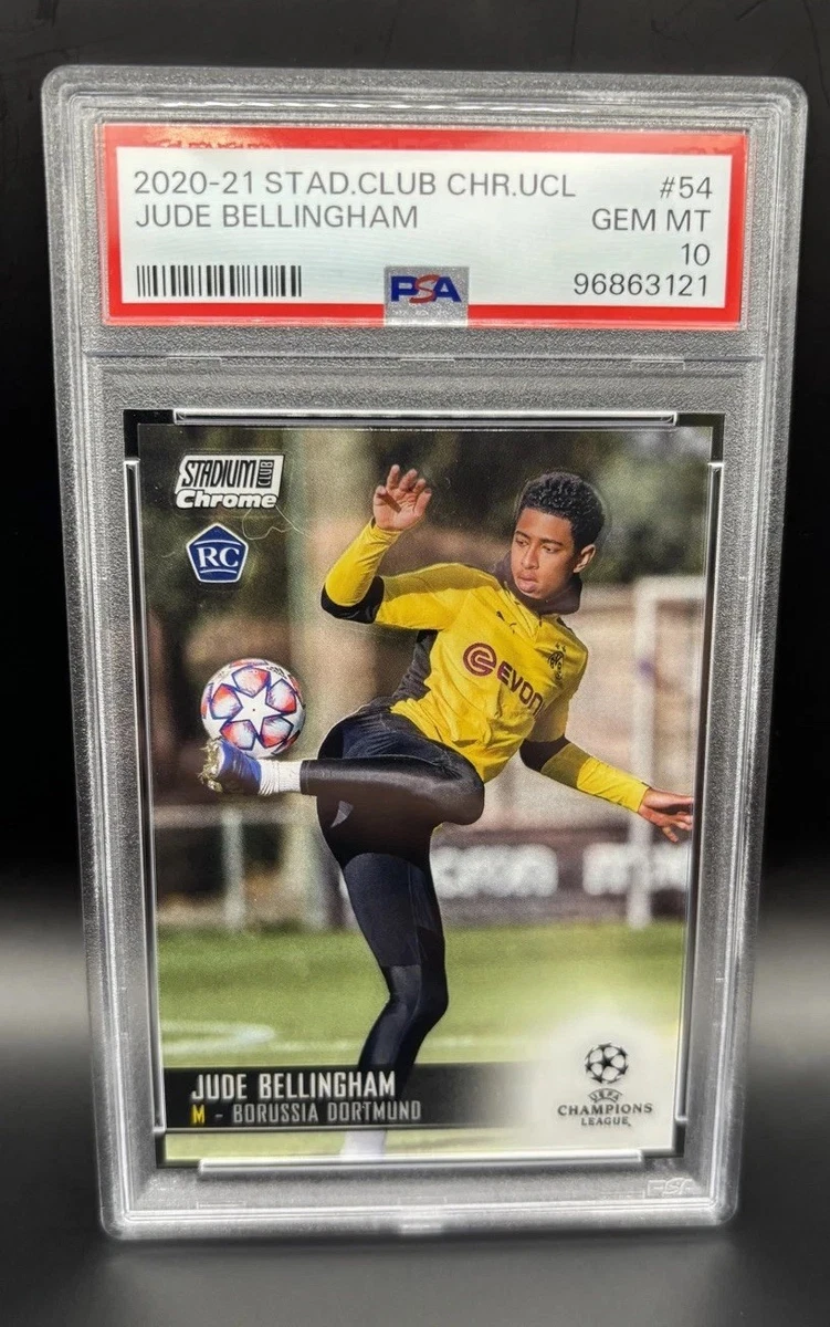 2020-21 Topps Stadium Club Chrome UCL Jude Bellingham #54 for sale