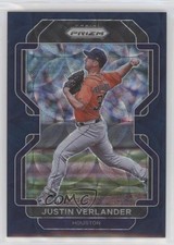 2022 Panini Prizm Navy Blue Kaleidoscope Prizm 32/35 Justin Verlander #16 7rv