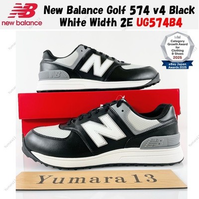 New Balance Golf 574 v4 schwarz weiß Weite 2E UG574B4 Herren Gr.