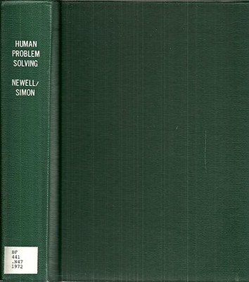 HUMAN PROBLEM SOLVING By Allen Newell - Hardcover