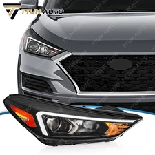 For 2019-2021 Hyundai Tucson Halogen Headlight W/LED DRL Blub Right Passenger