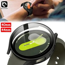 For Samsung Galaxy Watch 8 7 5 4 Hard Case Cover Tempered Glass Screen Protector