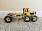 Vintage Tonka Yellow Pressed Metal Toy Construction Road Grader - 17”