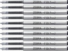 Zebra Pen Refills 0.7Mm Pack of 10 F-701