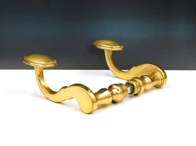 ▨8X8mm Paire de Poignées,Béquilles de Porte en Laiton Style Empire,Handle door - Photo 1/4