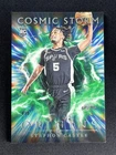 2024-25 Panini Origins Stephon Castle #7 Green Cosmic Storm Rookie RC Spurs /5