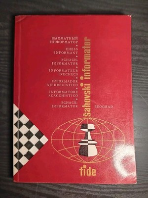 1975 VOL 20 FIDE CHESS INFORMANT ŠAHOVSKI INFORMATOR STRATEGY CHESS NOTATION