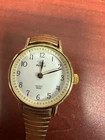 Vintage Timex Indiglo 1996 Womens Watch 23mm Gold Tone New Battery
