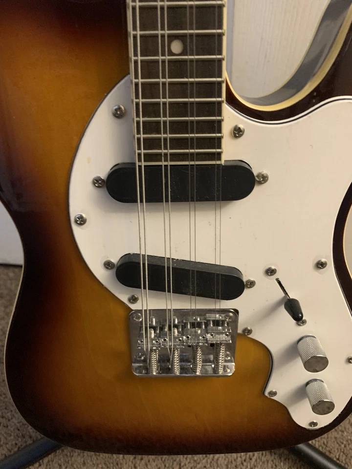 Morgan Monroe 8 String Electric Mandolin w/ Stand & Gig Bag - Image 3 of 4