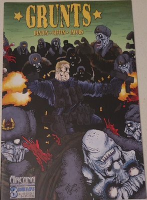 Arcana Studio Grunts #3 Denton Giffen Jacobs Modern Age 2006 Comic Book