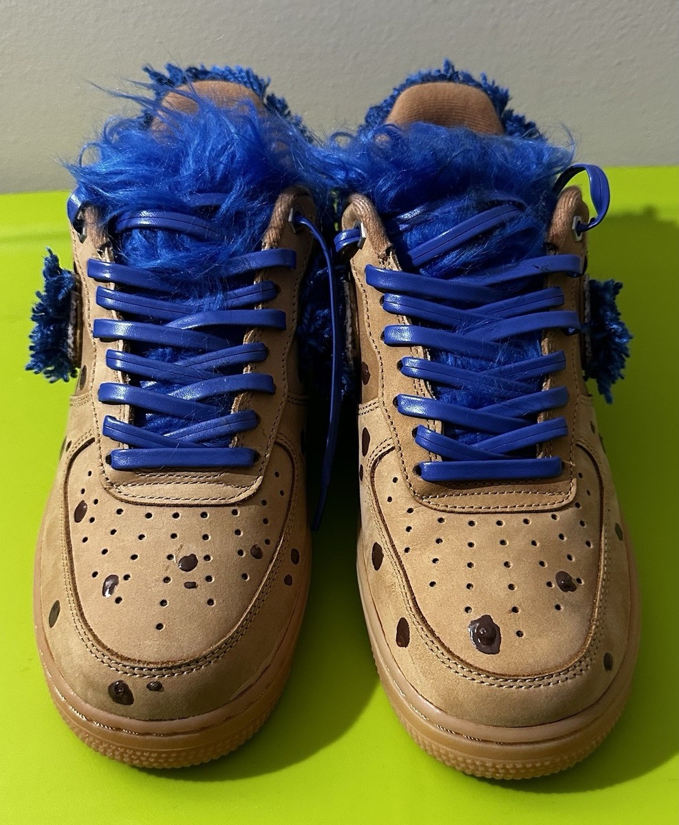 Nike Air Force 1 Custom Cookie Monster - Baked Goods  display picture 2