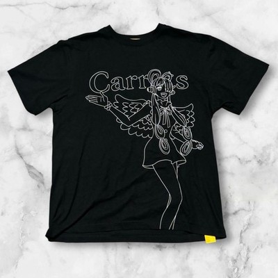 Carrots By Anwar Uta Outline T-Shirt Black Mugiwara Store One Piece JPN Limited