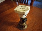 BENJAMIN 1904 SINGLE PLUG IN ALSO LIGHT BULB PORT & PORCELAIN BRYANT POWER BASE — photo 4