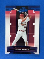 2005 Playoff Absolute Memorabilia Retail Blue #76 Larry Walker Cardinals
