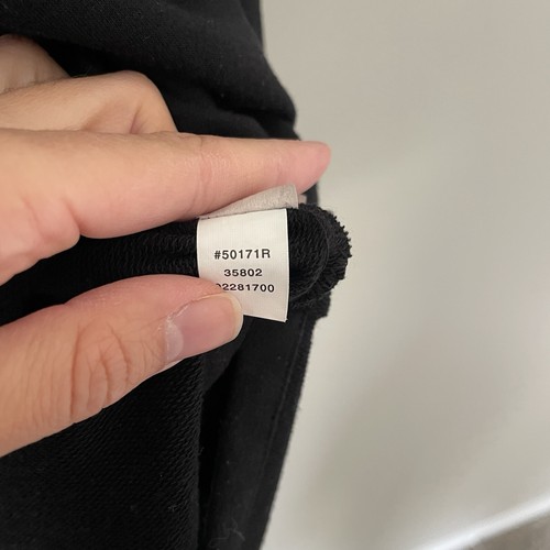 Spanx Size S Oversized Black Perfect Length Top 3/4 Sleeve Knit - Picture 4 of 5