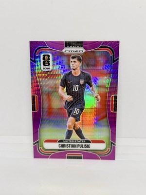 CHRISTIAN PULISIC 2026 Prizm FIFA World Cup Purple Hyper /299 USA #440