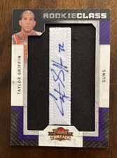 2009-10 Panini Threads Taylor Griffin Auto /640 Rookie #135 RC Phoenix Suns