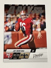 2022 Prestige Football Any Given Sunday - Joe Montana - San Francisco 49ers